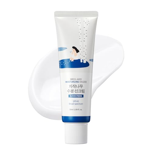 ROUND LAB Birch Juice Moisturizing UV LOCK SPF 45, 1.69 Fl Oz, - Product Imagery