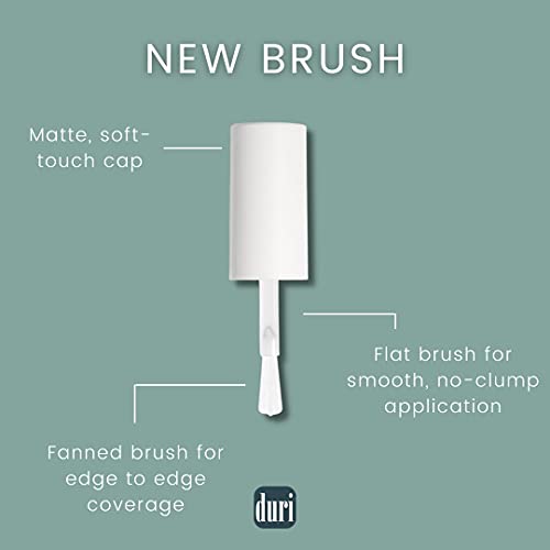 duri Nail Polish, 729 Aquarius, Warm winter red, Full Coverage, - Product Imagery