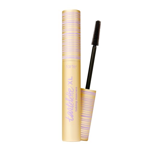 tarte tartelette XL tubing mascara – Lash Extensions in a Tube with Peptide, Extra-Bold Buildable Lifted Length & Volume