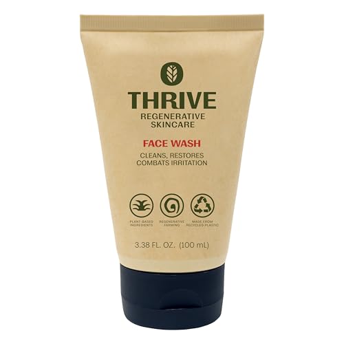 Thrive Natural Care Face Wash - Hydrating Daily Facial Cleanser - Product Imagery