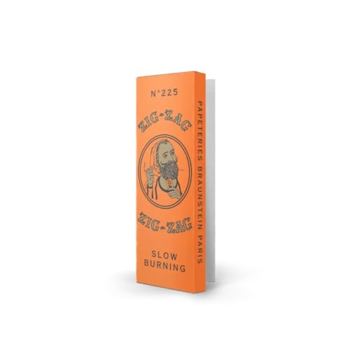 ZIG-ZAG Rolling Papers French Orange 1 1/4 6 pack - Product Imagery