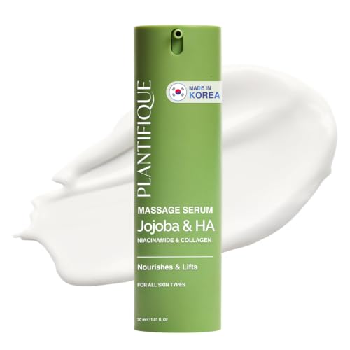 PLANTIFIQUE Korean Jojoba Oil & Hyaluronic Acid Face Massage - Product Imagery