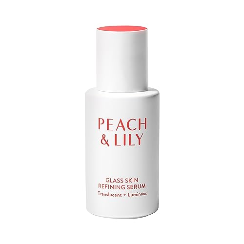 Peach & Lily - Glass Skin Refining Serum for Face (1.35 ounces) - Hyaluronic Acid Niacinamide Serum - Sensitive Skin - V