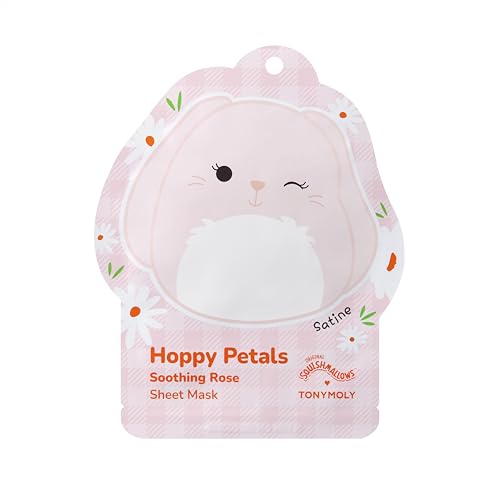 TONYMOLY x Squishmallows Satine Sheet Mask - Rose & Chamomile - Product Imagery