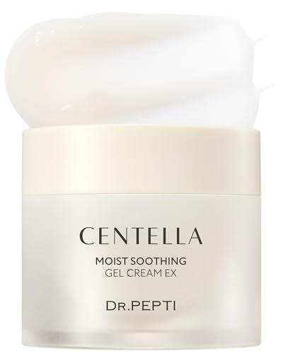 dr.pepti Centella Soothing Gel Cream EX, 10-Form Hyaluronic Acid, 2.37 oz