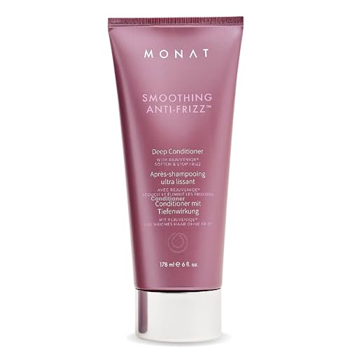 MONAT Smoothing Deep Conditioner with Rejuveniqe® - Anti-Frizz, Long-Lasting Frizz Control for Damaged Hair - Net Wt. 17