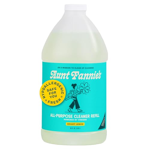 Aunt Fannie's All Purpose Vinegar Cleaner Spray, Lemon, Refill - Product Imagery