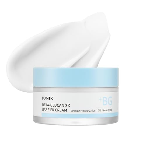 IUNIK Beta-Glucan 3X Barrier Cream - Deep Hydration & Repair - Product Imagery
