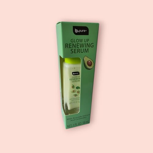 Glow Up Renewing Serum with Avocado Extract and Ceramides, 1 FL - Product Imagery