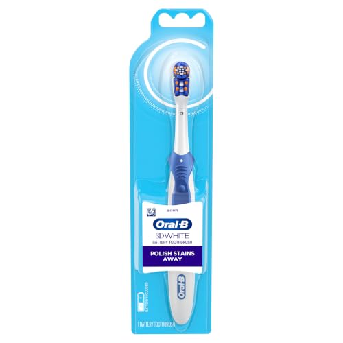 Oral-B 3D White Action Power Toothbrush, 1 Count (Colors May - Product Imagery