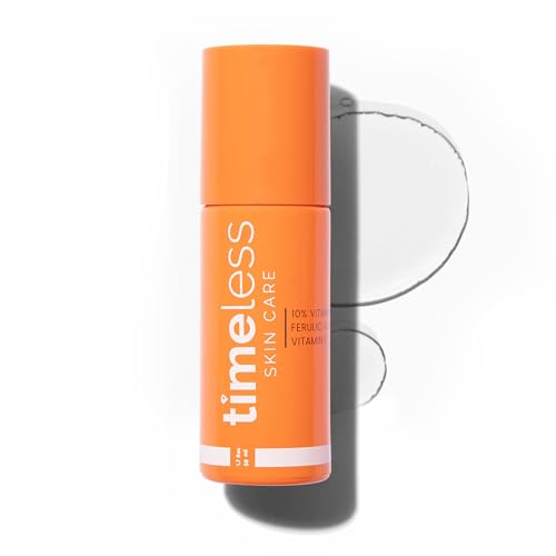 Timeless 10% Vitamin C + E Ferulic Acid Serum, Vegan, 1.7 fl oz - Product Imagery