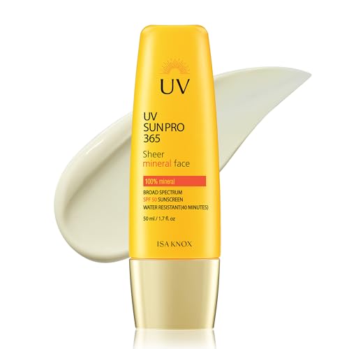 Isa Knox UV Sun Pro Sheer Mineral Sunscreen SPF 50 (1.7 fl oz) - - Product Imagery