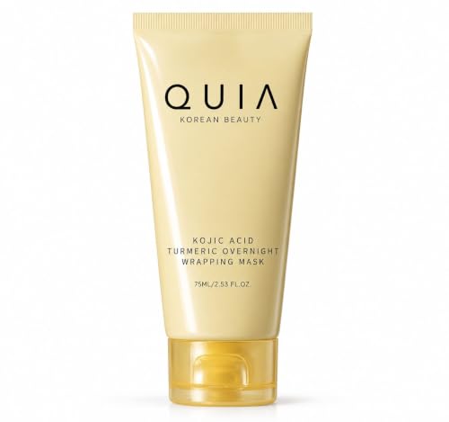 QUIA Turmeric + Kojic Acid Overnight Wrapping Mask for Glowing - Product Imagery
