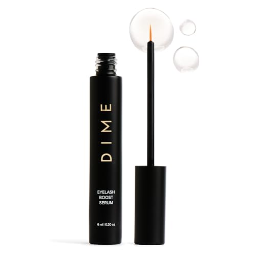 DIME Beauty Eyelash Boost Serum - Lash Growth, 0.20 oz – Grayscale, Animal By-product Free, PVC & Lead Free