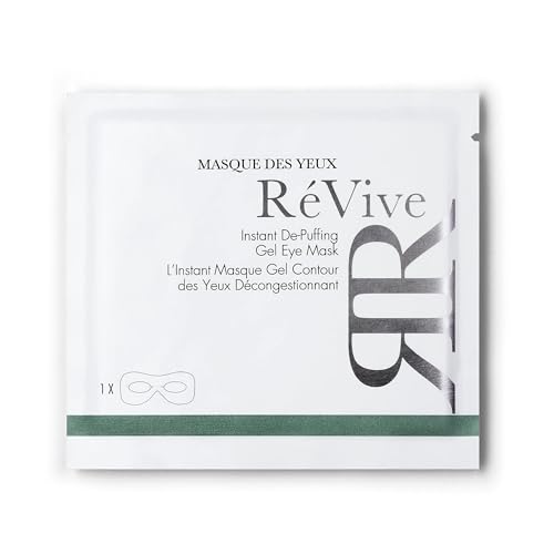 RéVive De-Puffing Gel Eye Mask - Hydrating Under Eye Masks for a Refreshed, Glowing Appearance - Made with Niacinamide a