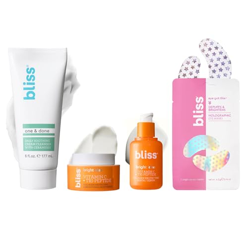 Bliss Elder Millennial Skincare Essentials Kit - Cleanser & - Product Imagery