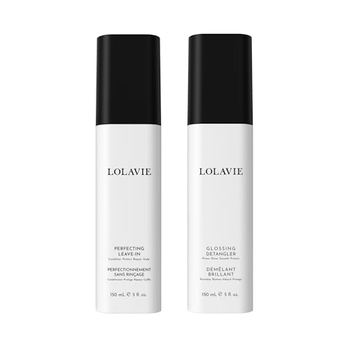 LolaVie Jen's Glossy Perfection Set - Color Safe - For All Hair Types – Vegan, Unscented, 10 Fl Oz (Pack of 1)