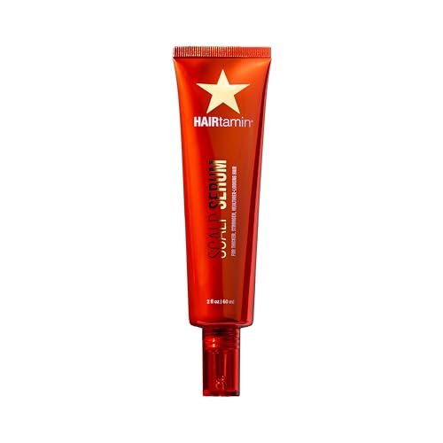 HAIRtamin Scalp Serum for Thicker-Looking Hair and Dry Scalp – sulfate free,paraben Free, Natural,Rosemary