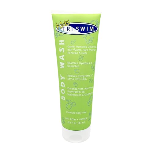 Triswim Kids Scented Body Wash After Swimmer Skincare, Chlorine - Product Imagery