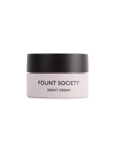 Fount Society Overnight Face Cream with Peptides and Hyaluronic Acid