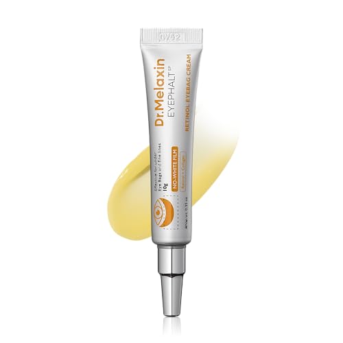Dr.Melaxin Retinol Eyebag Cream for Puffiness, Dark Circles & Fine Lines, Wrinkle, EGF Anti-Aging Under Eye Moisturizer 