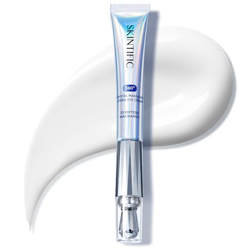 SKINTIFIC Lifting Eye Cream, Reduce Puffiness/Fine Lines/Dark Circle 0.7 oz
