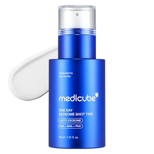 medicube Exosome Shot Zero 7,500 PPM Spicule Facial Serum - Product Imagery