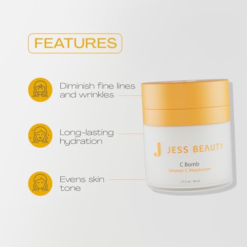 JESS BEAUTY | C-Bomb Vitamin C Moisturizer | Lightweight - Product Imagery