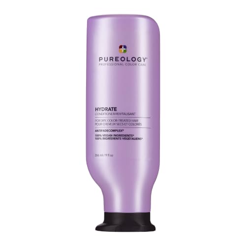 Pureology Hydrate Conditioner – Moisturizes Dry & Color-Treated Hair – Vegan