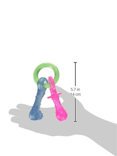 Nylabone Puppy Pacifier Chew Toy, Teething Toys for Puppies up - Product Imagery