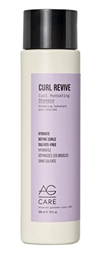 AG Care Curl Revive Curl Hydrating Shampoo, 10 Fl Oz – Paraben Free, Sulfate Free, Coconut