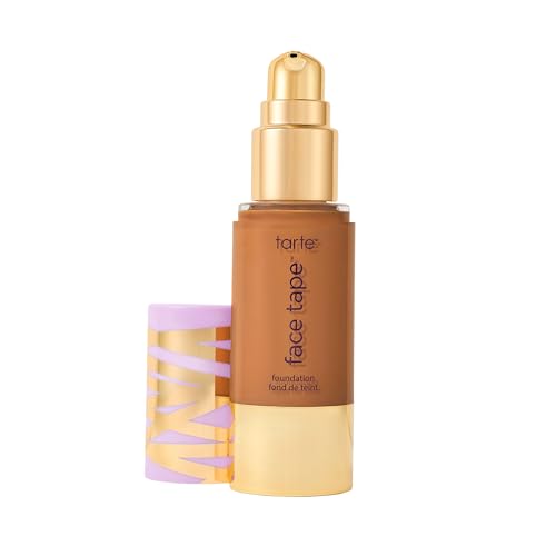 tarte face tape foundation – Full-Coverage 12hr Waterproof Makeup, Hydrating & Smoothing with a Natural Matte Finish for