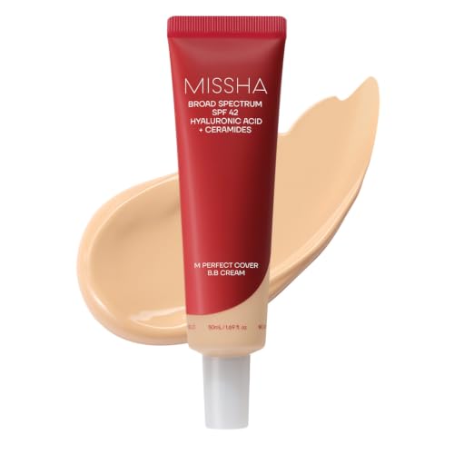 MISSHA M Perfect Cover BB Cream No.27 Honey Beige SPF 42 PA+++ - Product Imagery
