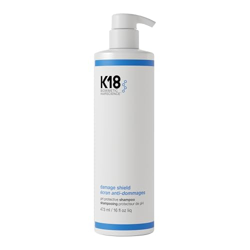 K18 Damage Shield Color Safe Shampoo, 16 Fl Oz – All Hair Colors, Fresh