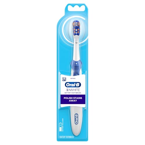 Oral-B 3D White Action Power Toothbrush, 1 Count (Colors May - Product Imagery