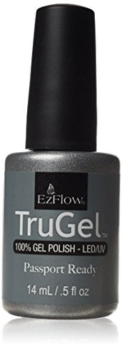 EZ FLOW Trugel Led/UV Gel Polish Jet-Set Ready Colllection, - Product Imagery