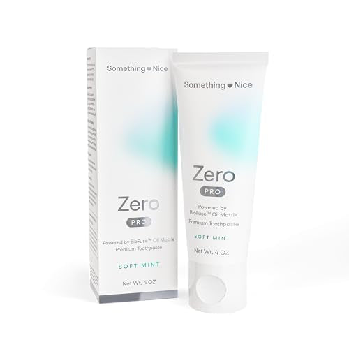 Something Nice Zero Pro Toothpaste - 10% Nano Hydroxyapatite - Product Imagery