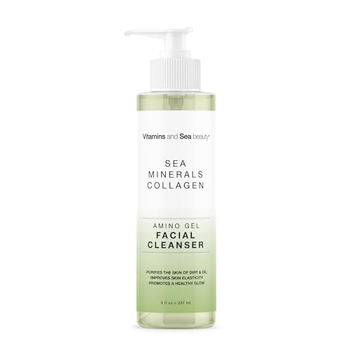 Amino Gel Facial Cleanser with Sea Minerals & Collagen – - Product Imagery