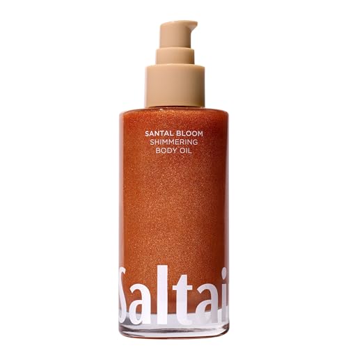 Saltair Shimmering Body Oil | Santal Bloom Radiant Moisturizer | 4 fl oz