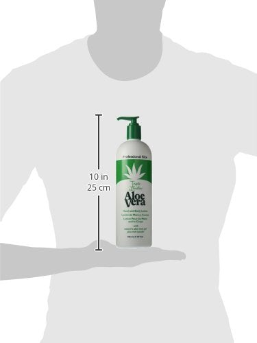 TRIPLE LANOLIN Aloe Vera Lotion, 20 Ounce (Pack of 12) - Product Imagery