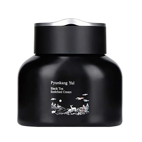 Pyunkang Yul [PKY] Black Tea Enriched Cream for Anti-aging, Condensed Nutrition for Fine Line Care with Kombucha, Ginsen