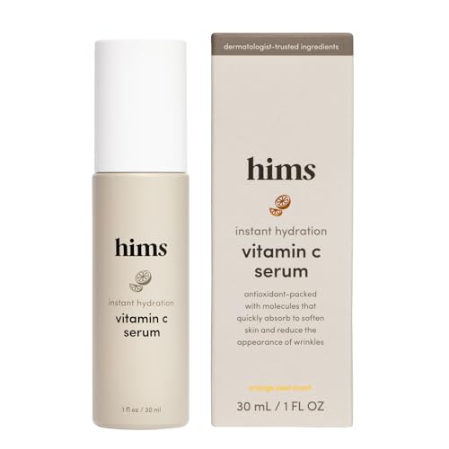 hims Vitamin C Serum, Hyaluronic Acid & Orange Peel Extract, 1 - Product Imagery