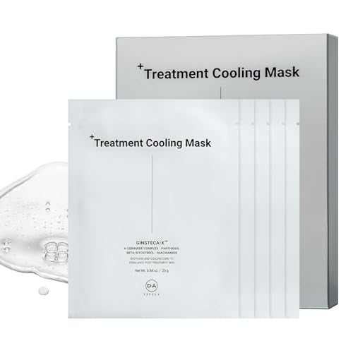 DA EFFECT Cooling Treatment Mask, Soothing Face Mask for After Sun Care, Stressed Sensitive Skin, Post-Treatment Barrier