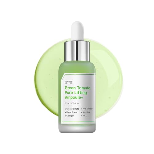 SUNGBOON EDITOR Green Tomato Pore Lifting Ampoule, Niacinamide, - Product Imagery