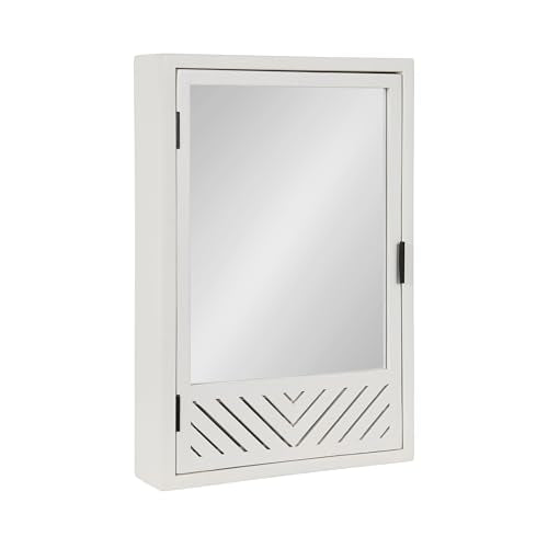 Kate and Laurel Mezzeta Decorative Modern Rectangle Bathroom - Product Imagery