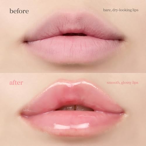 NOONI Korean Lip Oil - Applepeony - pH Color-Changing Plumping - Product Imagery