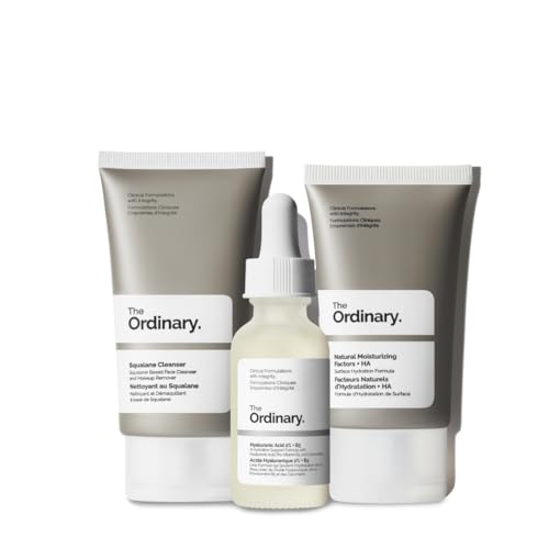 The Ordinary The Daily Set, Daily Skincare Routine with Squalane - Product Imagery