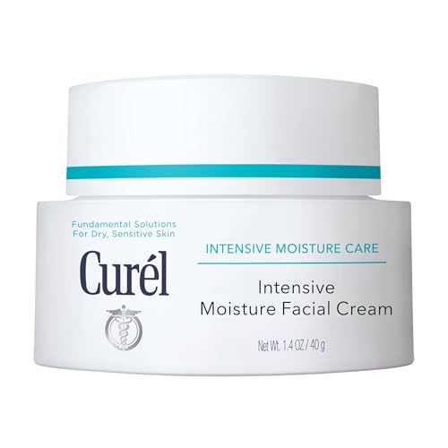 Curel Japanese Skin Care Intensive Face Moisturizer Cream, - Product Imagery