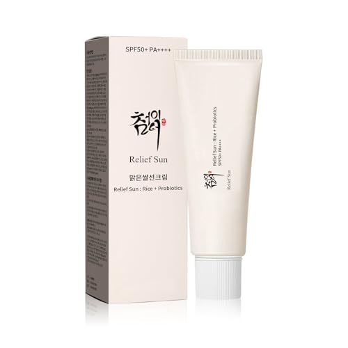 Relief Sun Organic Korean sunscreen SPF50+ Organic Korean - Product Imagery