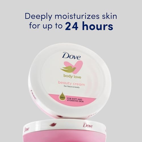 Dove Nourishing Body Care, Face, Hand, and Body Beauty Cream for - Product Imagery